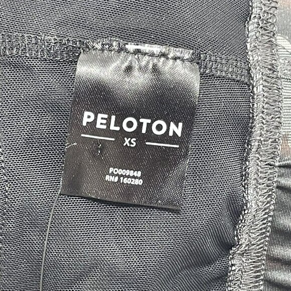 Peloton Sports Bra Yoga Workout Size XS Racerback Floral High Neck Gym Fitness - Picture 4 of 10